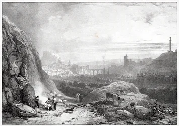 Edinburgh vanaf de Sint-Antoniuskapel
