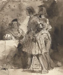 Goetz von Berlichingen voor de keizerlijke magistraat, c.1826
