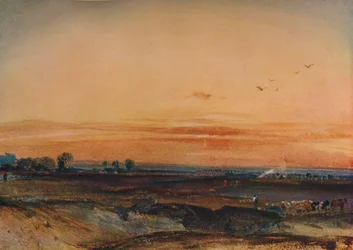 Zonsondergang, 1826