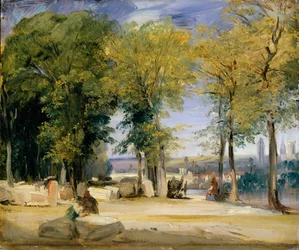 Uitzicht nabij Rouen