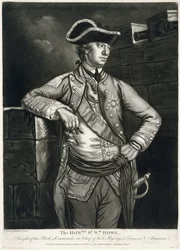 De Eerwaarde Sr. Wm. Howe, Ridder van het Bad, & Opperbevelhebber van de troepen van Zijne Majesteit in Amerika