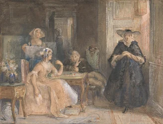 De verarmde dochter van de heer