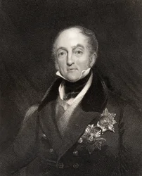 Sir Gore Ouseley, 1e Baronet, gegraveerd door H. Cook, uit 