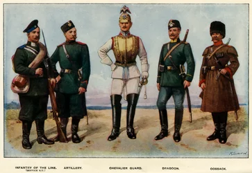 Typen van het Russische Leger, 1919