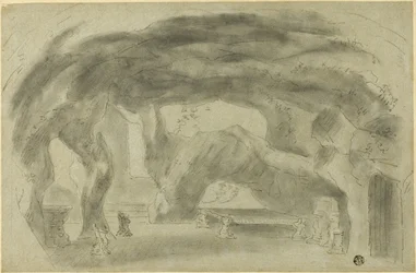 Interieur van een Grot