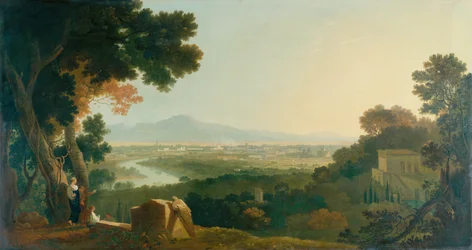 Rome vanaf de Villa Madama