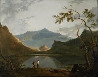 Snowdon vanaf Llyn Nanttle