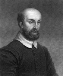 Andrea Palladio, 16e eeuwse Italiaanse architect, 1836