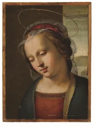 De Madonna: een fragment van een altaarstuk