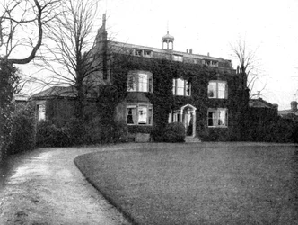 Gadshill, nabij Rochester, gekocht door Dickens in 1856, 1923