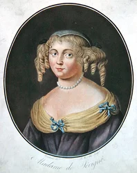 Portret van Madame de Sevigne