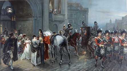 Opgeroepen naar Waterloo, Brussel, 1815, c.1898