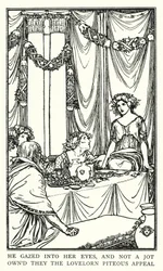 Illustratie voor Gedichten van John Keats: Lamia