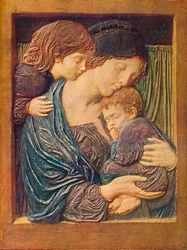 Moeder en kinderen