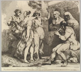 Rustieke dansers, 9 november 1780
