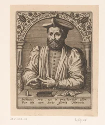 Portret van Guillaume Philandrier