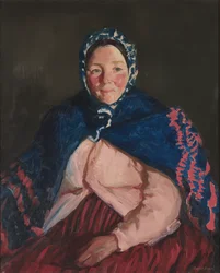 De vrouw van Oude Johnnie