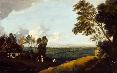 Uitzicht op Londen vanaf Highgate, c.1775