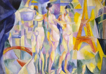 De stad Parijs, ca. 1911 (olieverf op doek)
