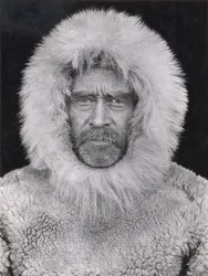 Zelfportret, Cape Sheridan, Canada