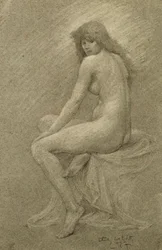 Studie voor Lilith, c.1900