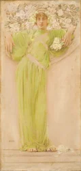 Een krans van rozen (juni) (1897)