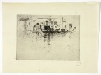 Gondels en Venetiaans Paleis