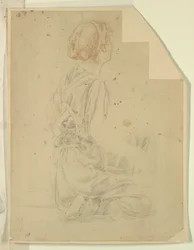 Studie voor een zittende vrouw, “Vintage Festival,” Mendelssohn Glee Club, New York, NY