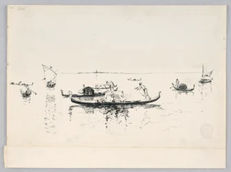 Uitzicht op Venetië, Italië