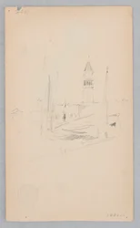 Uitzicht op Venetië, Italië