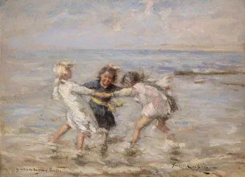 Een pretje in de zee