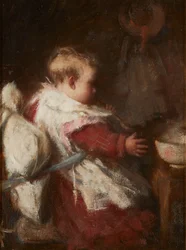 Ontbijt van de baby