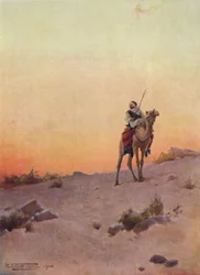 Een woestijnverkenner, c1880, 1904