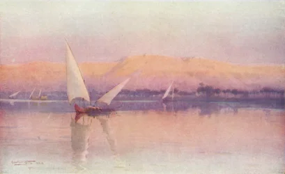 Een Nijl-Avondgloed, ca. 1880, 1904