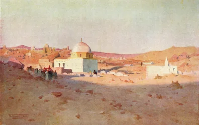 Cufische Begraafplaats, Assuan, ca. 1880, 1904