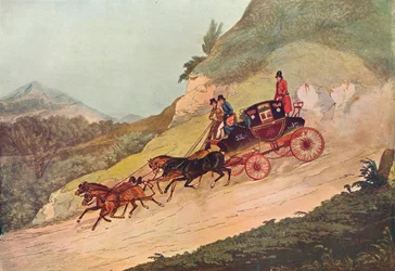 Royal Mail Coach, 19e eeuw, 1907