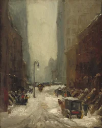 Sneeuw in New York, 1902