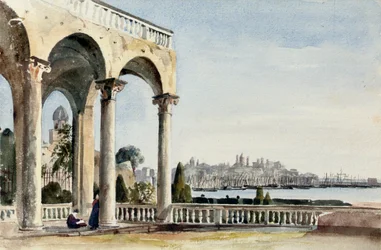 De Villa Doria in Genua, 1829
