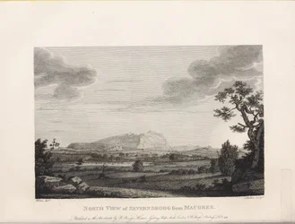 Illustratie uit het boek Geselecteerde uitzichten in Mysore, het land van Tippoo Sultan van Home, Robert en uitgegeven door Published by Mr. Bowyer (gb, 1794)