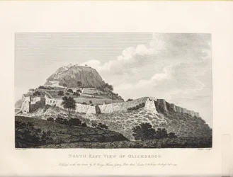 Illustratie uit het boek Select views in Mysore, het land van Tippoo Sultan door Home, Robert