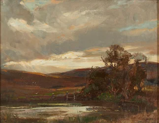 Avond op de Swire Road, Ettrick Bridge