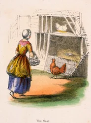Het nest, ca. 1845