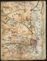 Kaart van Alexandria, Virginia LOC gvhs01.vhs00032