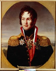 Portret van Pyotr Alexandrovich Chicherin