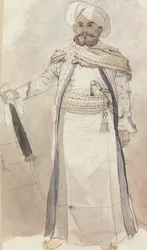 Staande hoogwaardigheidsbekleder