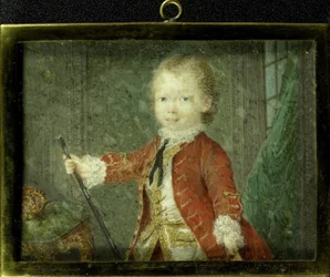 Willem V (1748-1806), prins van Oranje-Nassau, als kind