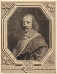 Portret van kardinaal Jules Mazarin