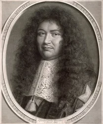 Portret van Francois Michel Le Tellier