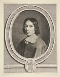 Portret van Le Cardinal de Coislin