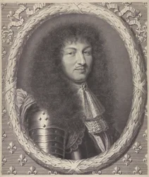 Portret van Lodewijk XIV, koning van Frankrijk